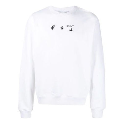 Men's Off-White FW21 Arrows Pattern Loose Fit White