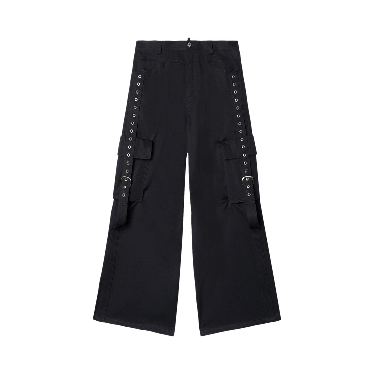 Off-White Buckles Cargo Pants 'Black'