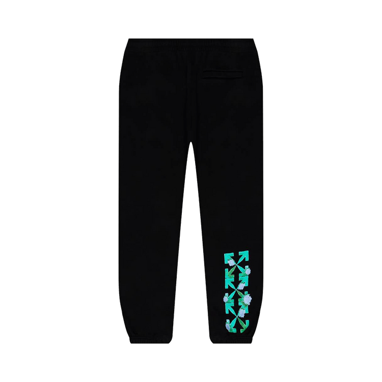 Off-White Tornado Arrow Slim Sweatpant 'Black/Multicolor'