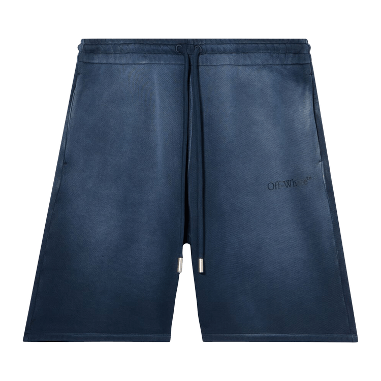 Off-White Laundry Diagonal Skate Sweatshorts 'Vintage Dark Sapphire'