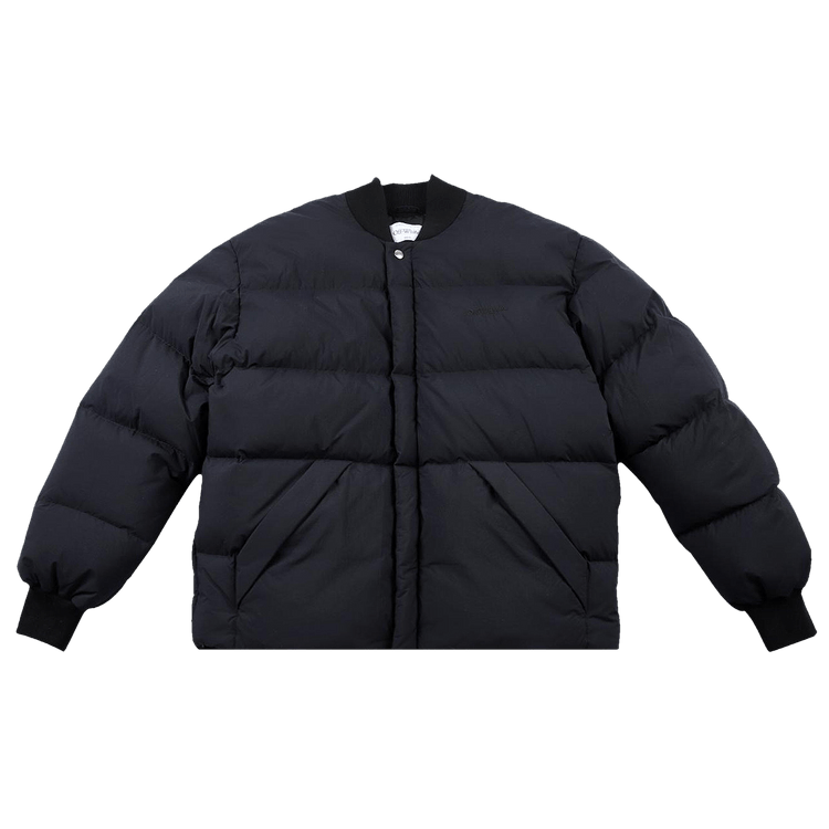 Off-White Arrow Light Puffer Down Jacket 'Black/Black'