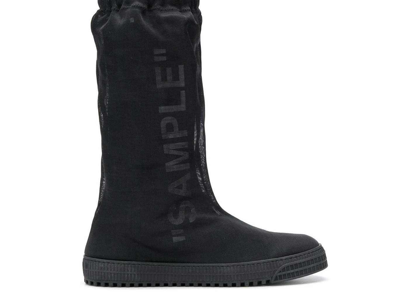 Off-White Sample Boot Black FW18