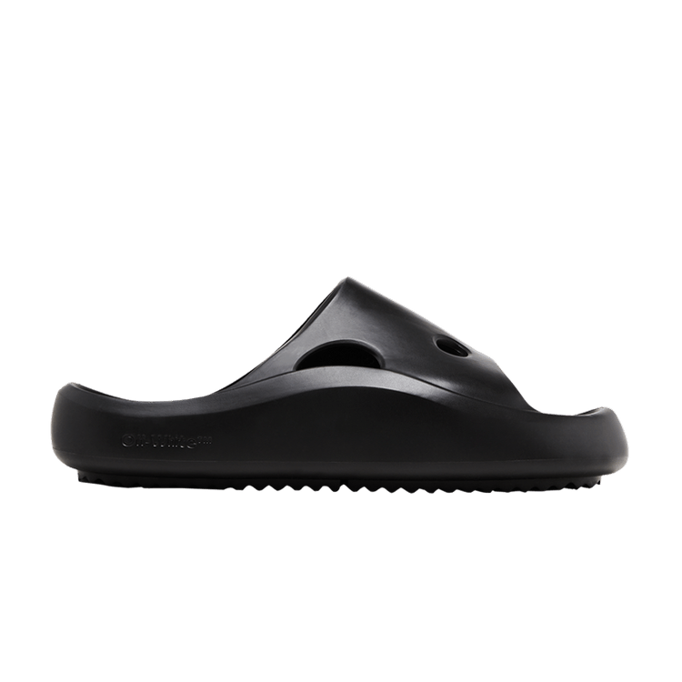 Off-White Meteor Rubber Sliders 'Black'
