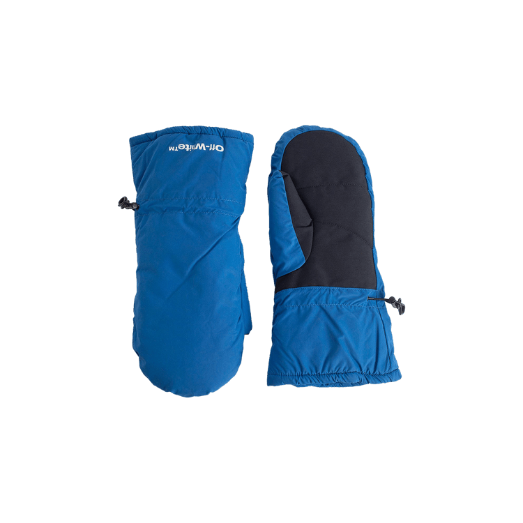 Off-White Bounce Ski Mittens 'Peacock/White'