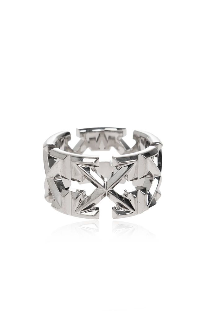 Off-White Arrow Openwork Ring