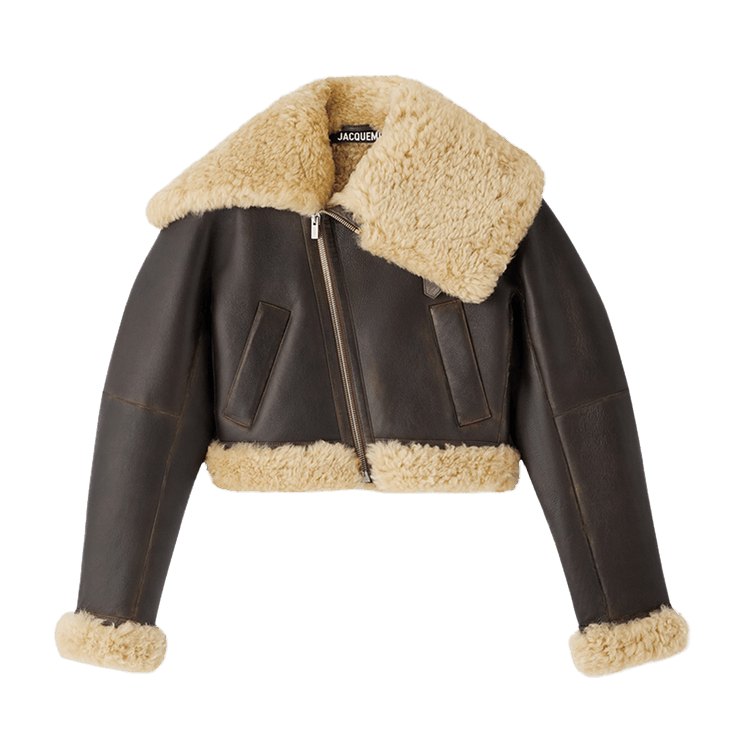 Jacquemus Le Blouson Aviatore 'Dark Brown'
