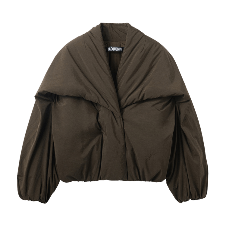 Jacquemus Le Bomber Chale 'Dark Brown'