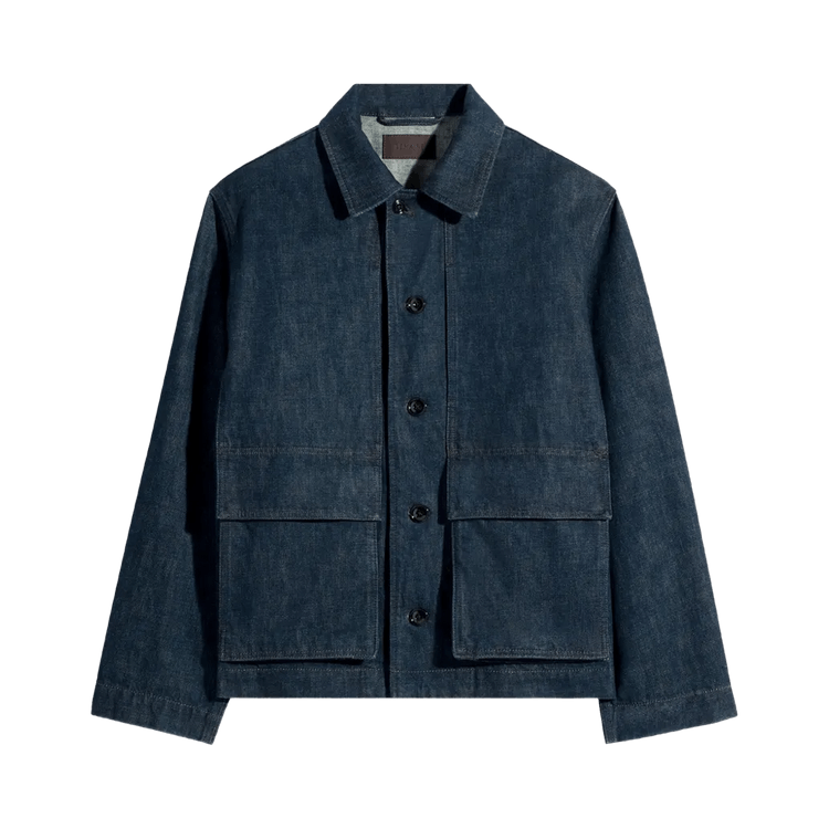 Lemaire Boxy Jacket 'Denim Indigo'