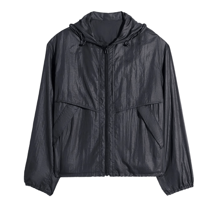 Lemaire Hooded Windbreaker 'Ash Black'