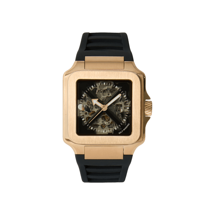 Off-White Proto Auto Silicone Watch 'Rose Gold'