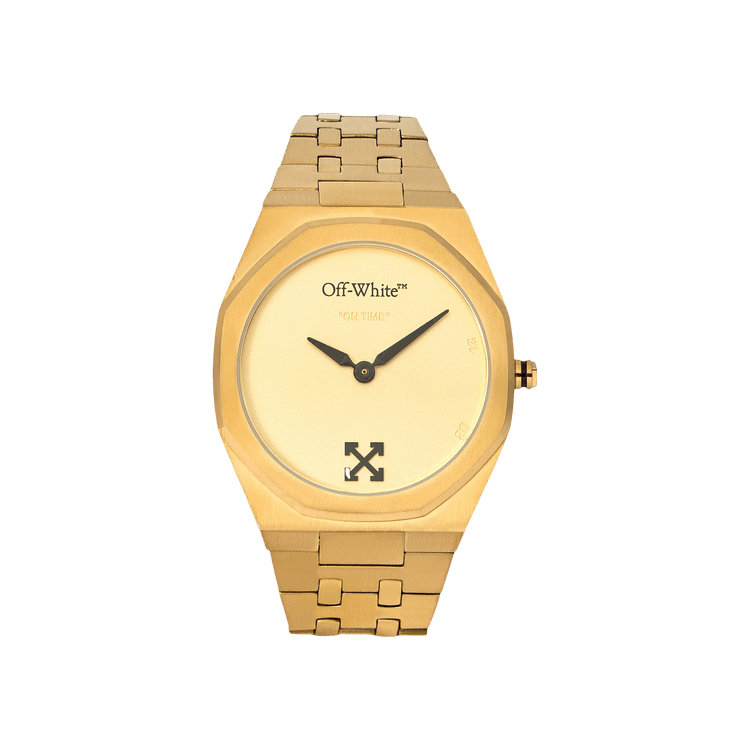 Off-White On Time Bracelet Watch 'Gold'