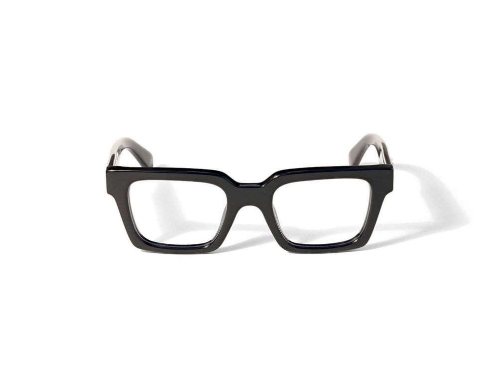 Off-White Arrows Logo Square Frame Glasses