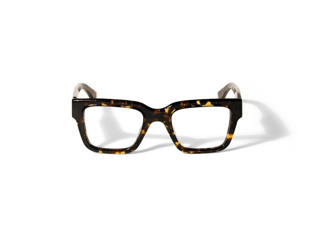 Off-White Arrows Logo Square Frame Glasses