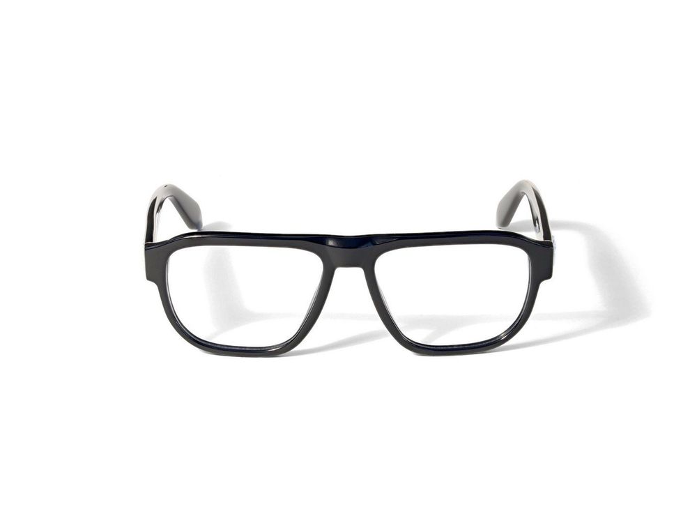Off-White Arrows Logo Pilot Frame Glasses