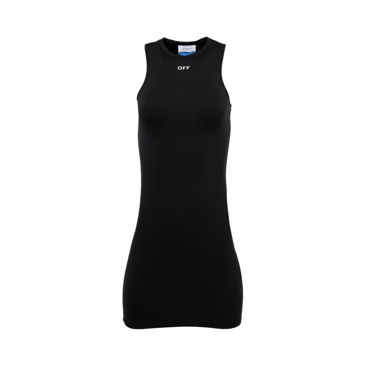 Off-White Sleek Rowing Dress 'Black/White'