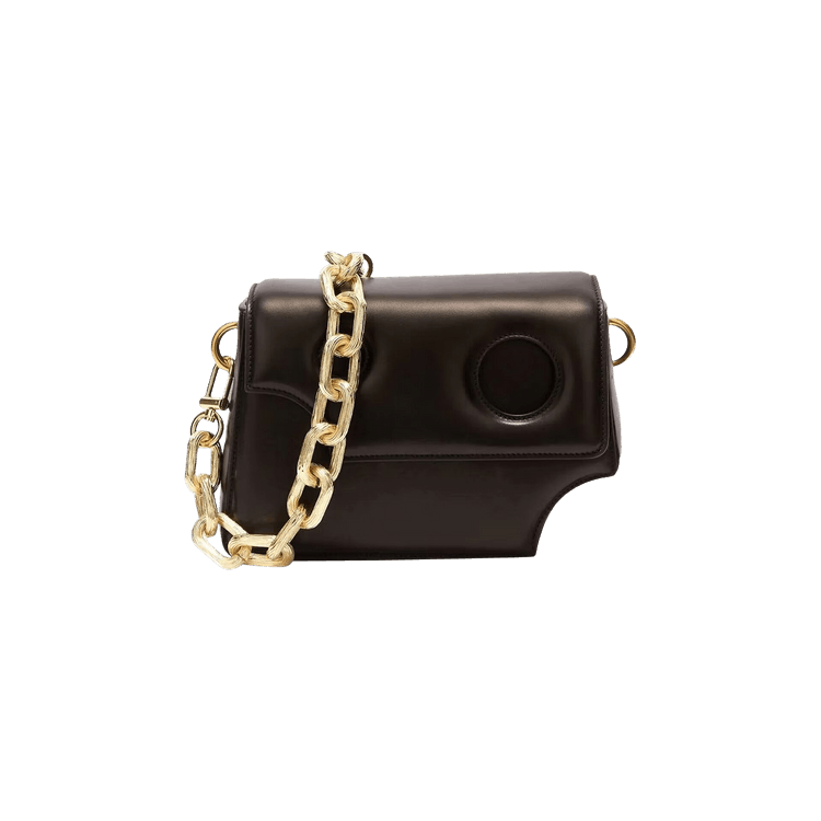 Off-White Logo Print Shoulder Bag 'Black'