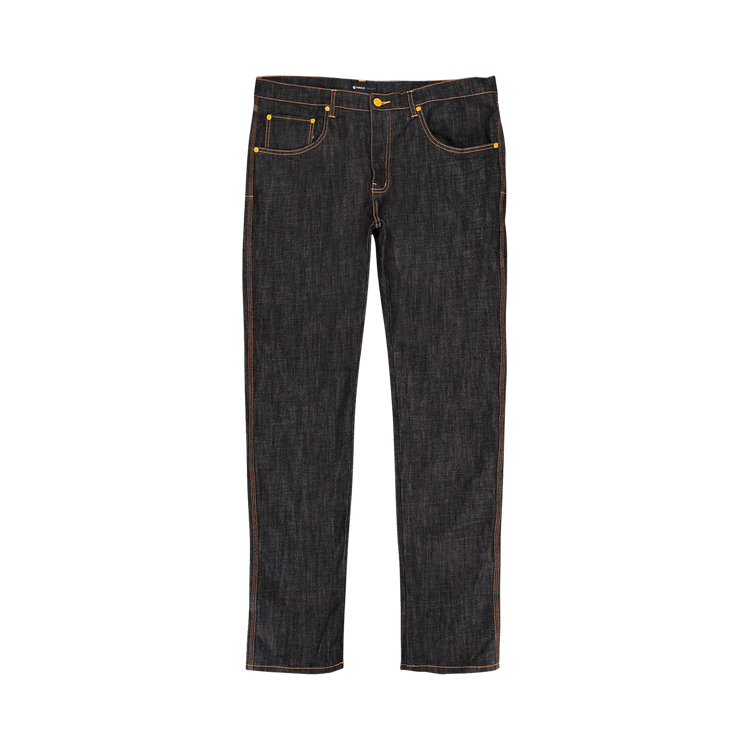 PURPLE BRAND Raw Neon Pop Skinny Jeans 'Black'