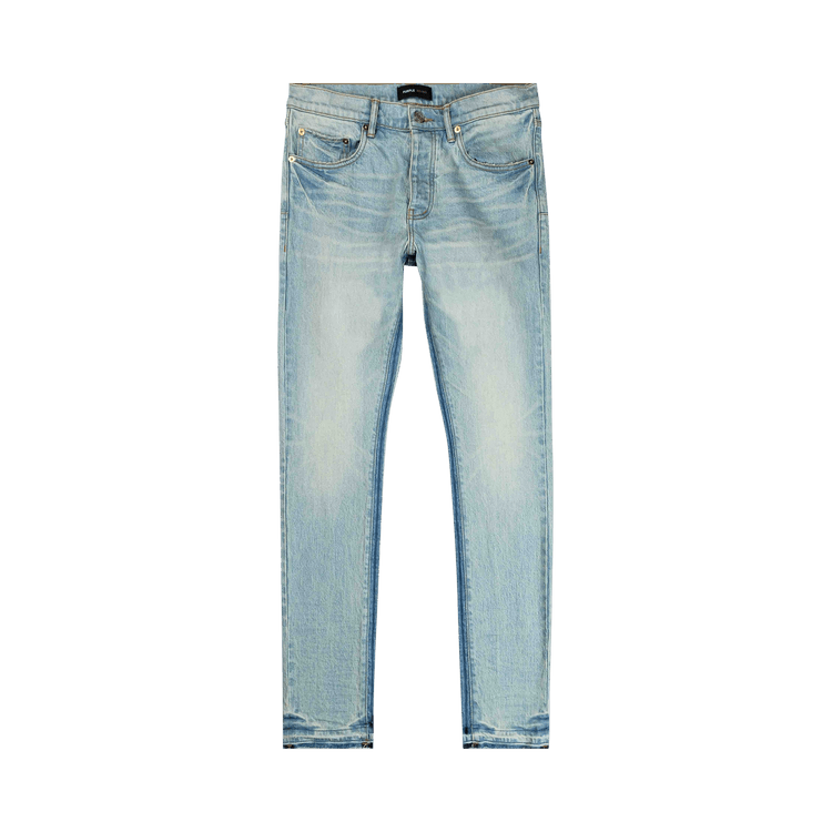 PURPLE BRAND Shadow Inseam Low Rise Slim Jeans 'Light Indigo'