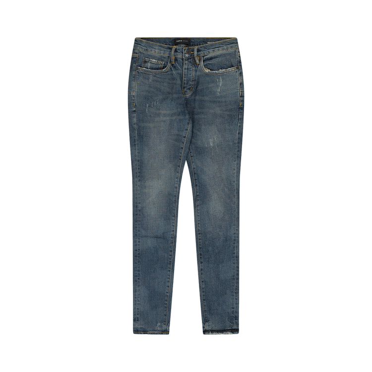 PURPLE BRAND Perforated Denim 'Indigo'
