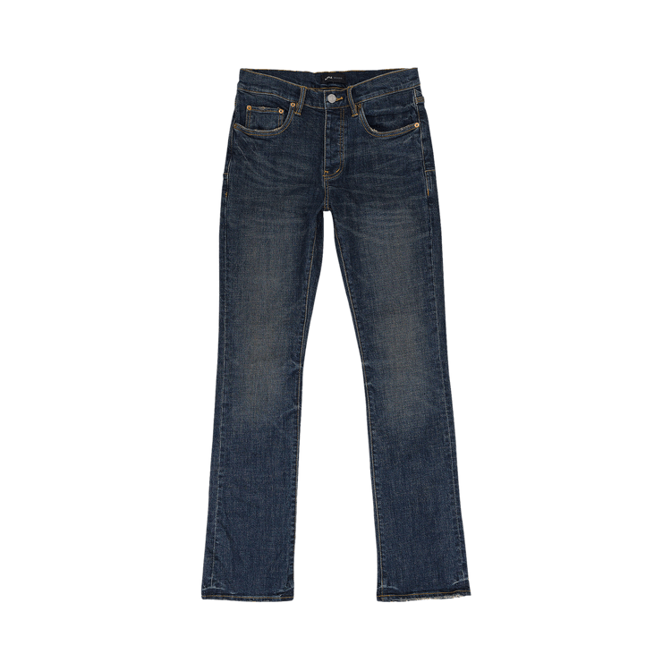 PURPLE BRAND Dark Dirty Cast Boot Skinny Jeans 'Indigo'
