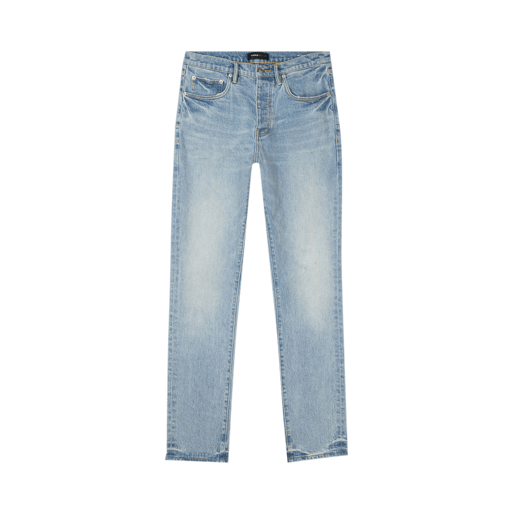 PURPLE BRAND Subtle Dirty Jeans 'Light Indigo'