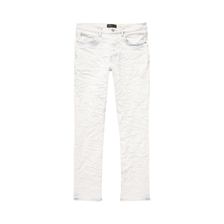PURPLE BRAND Mid Rise Straight Jeans 'Super Faded Icy Light Indigo'
