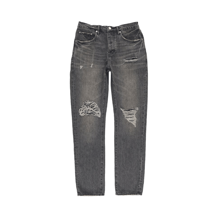 PURPLE BRAND P005 Straight 'Black Vintage Blowout'