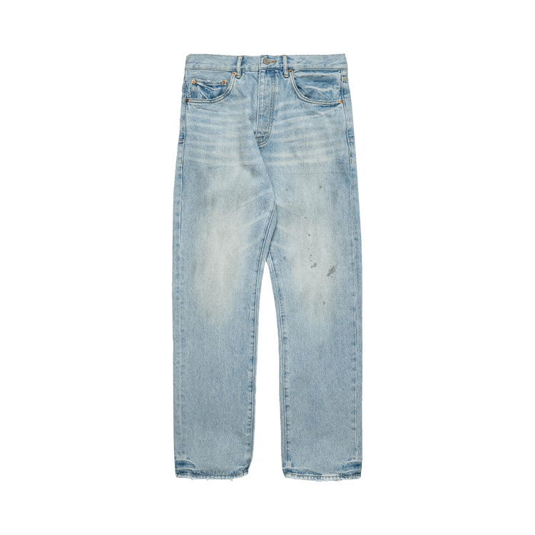 PURPLE BRAND Mechanic Dirty Jeans 'Light Indigo'