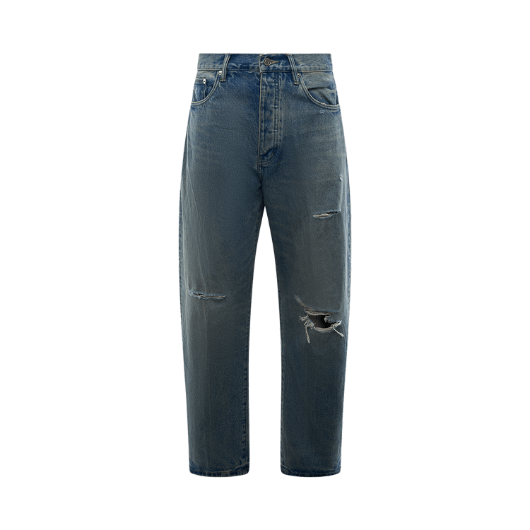 PURPLE BRAND P013 Destroy Tapered 'Mid Indigo'