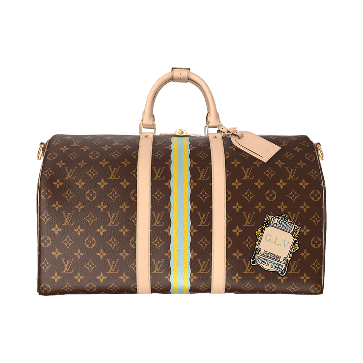 Louis Vuitton Keepall Bandoulière 50 Mon Monogram (Custom Order) 'Brown Monogram Canvas'
