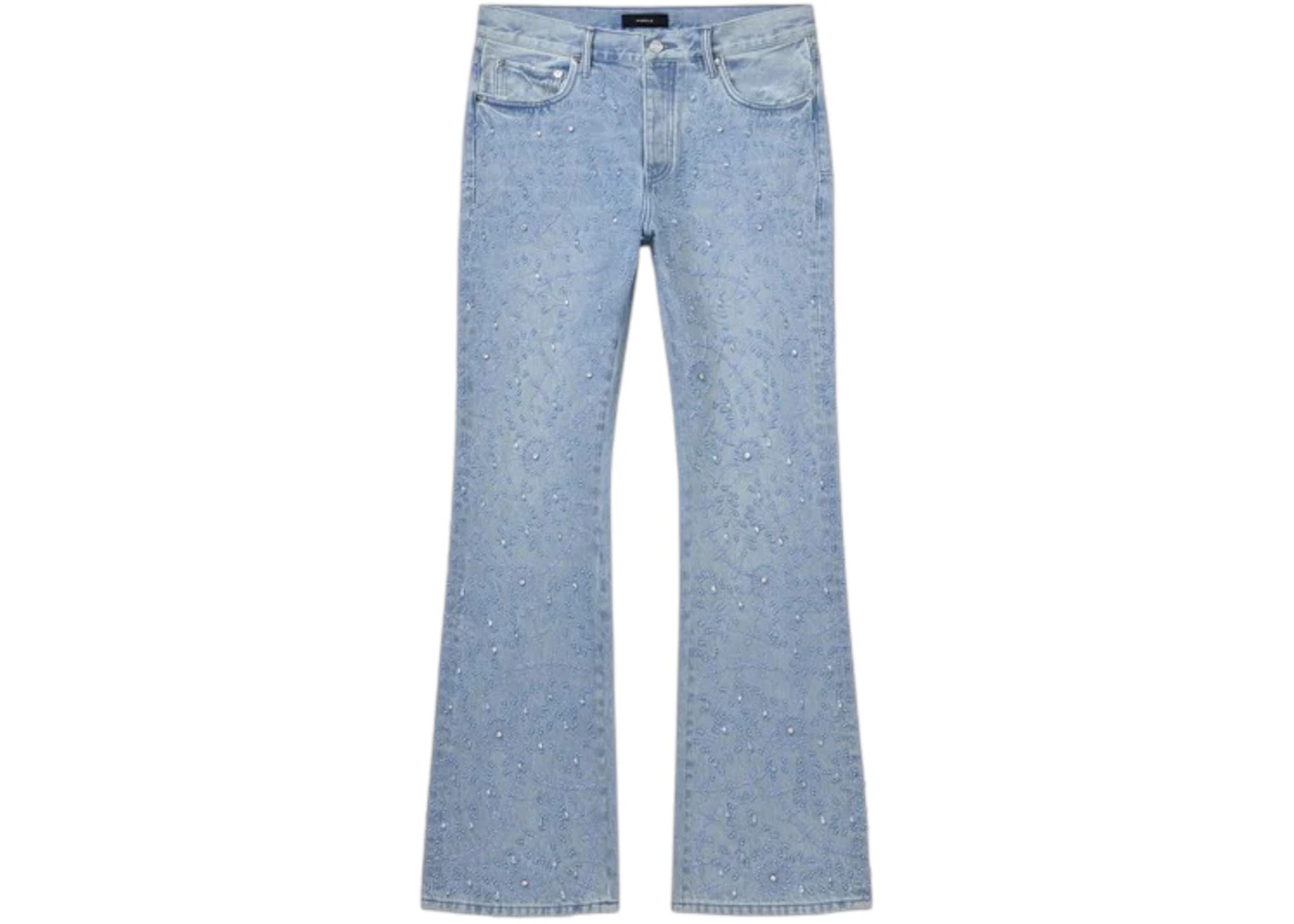 Purple Brand P026 Embellished Jean Light Indigo
