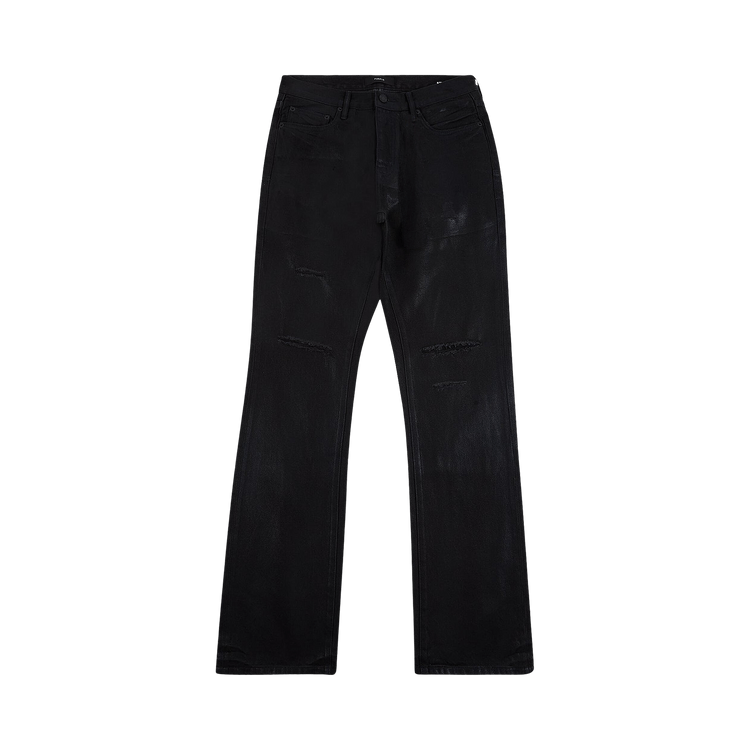 PURPLE BRAND Rinsed Darkest Black Foil 'Black'