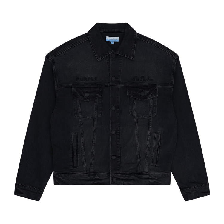 PURPLE BRAND x Blue Sky Denim Jacket 'Black'
