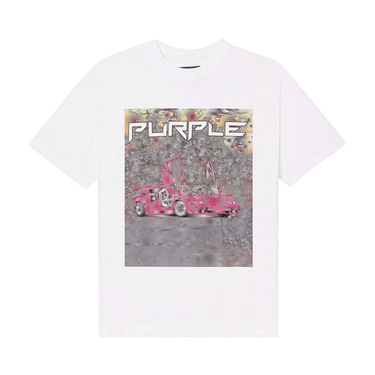 PURPLE BRAND Ditched Tee 'White'