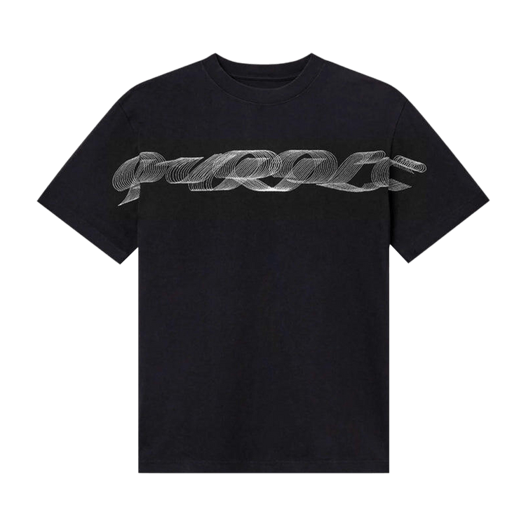PURPLE BRAND Ribbon Tee 'Black'