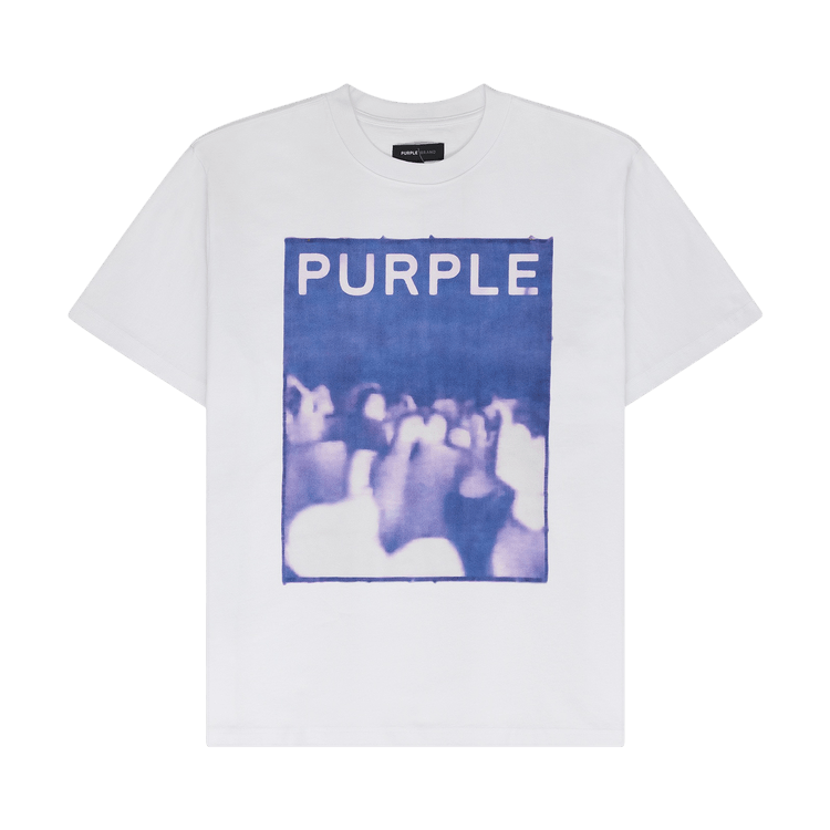 PURPLE BRAND Heavyweight Jersey Short-Sleeve Tee 'White'