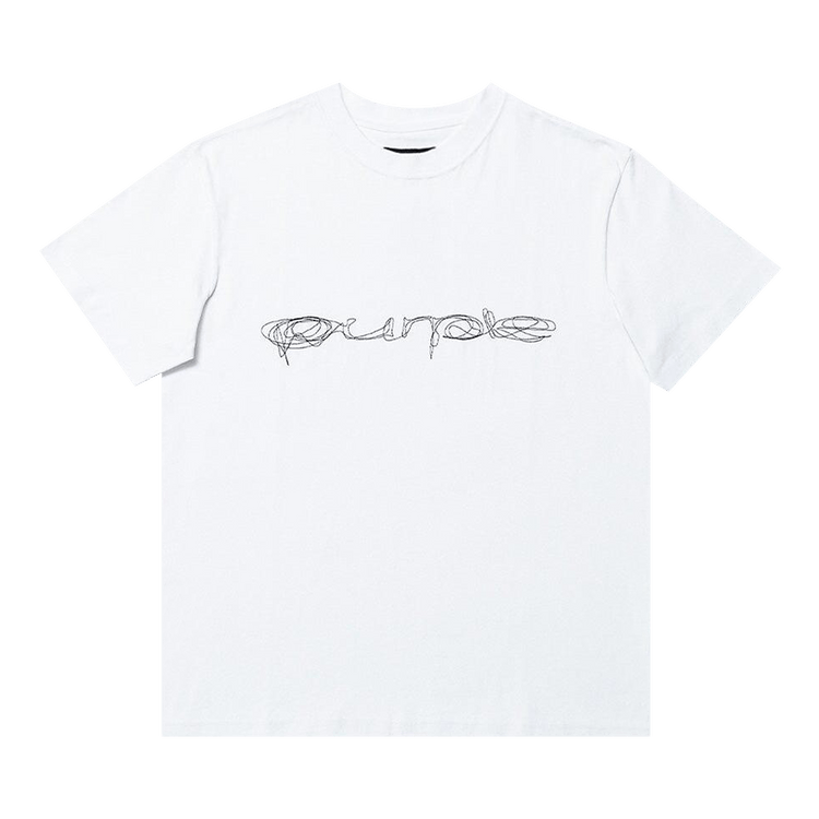 PURPLE BRAND HWT Jersey Short-Sleeve Tee 'White'