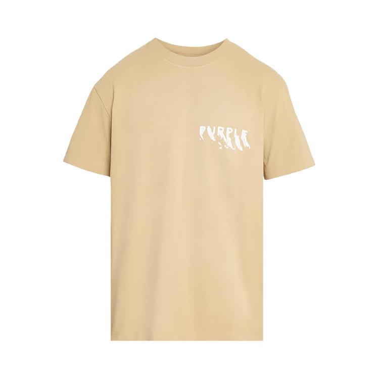PURPLE BRAND Heavyweight Jersey Short-Sleeve T-Shirt 'Tan'