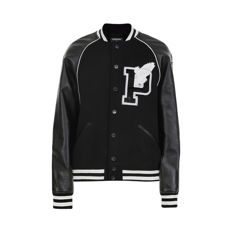 Paris Saint-Germain x 3.PARADIS Varsity Jacket 'Black'
