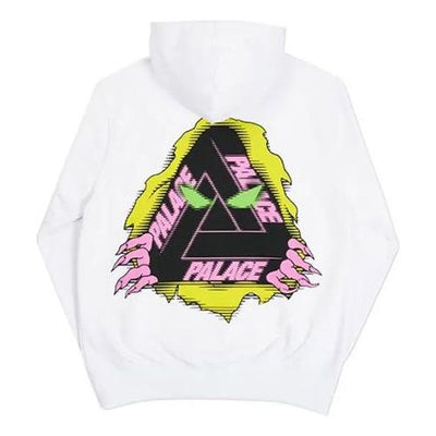 PALACE Halloween Triangle Logo Sweater Unisex White