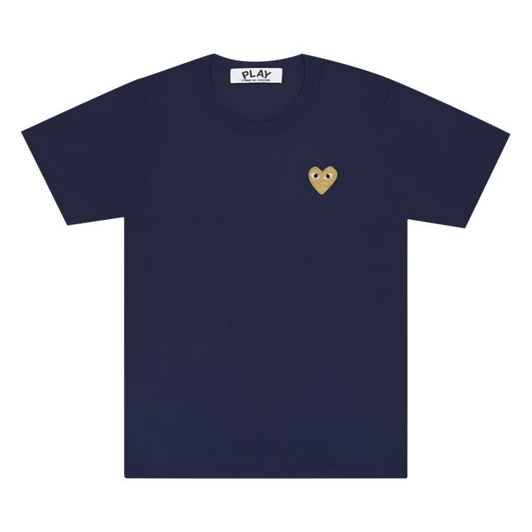 Comme des Garçons PLAY Heart Logo T-Shirt 'Navy'