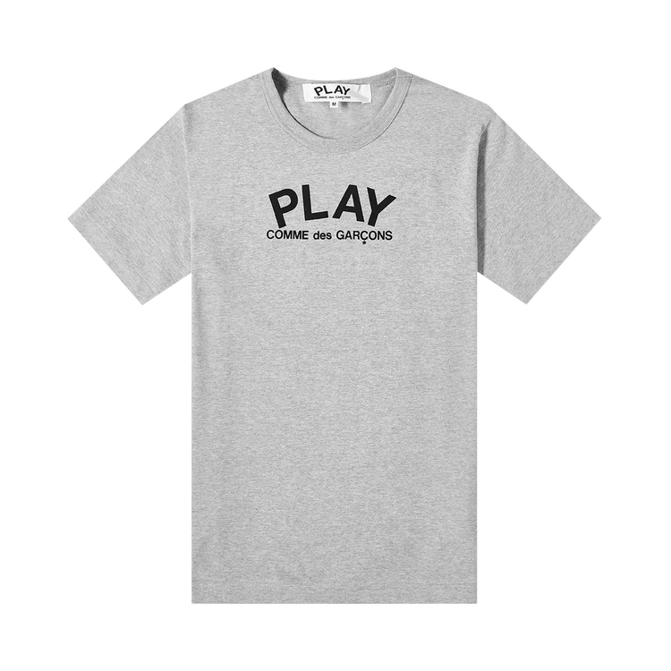 Comme des Garçons PLAY Back Logo Heart Tee 'Grey'