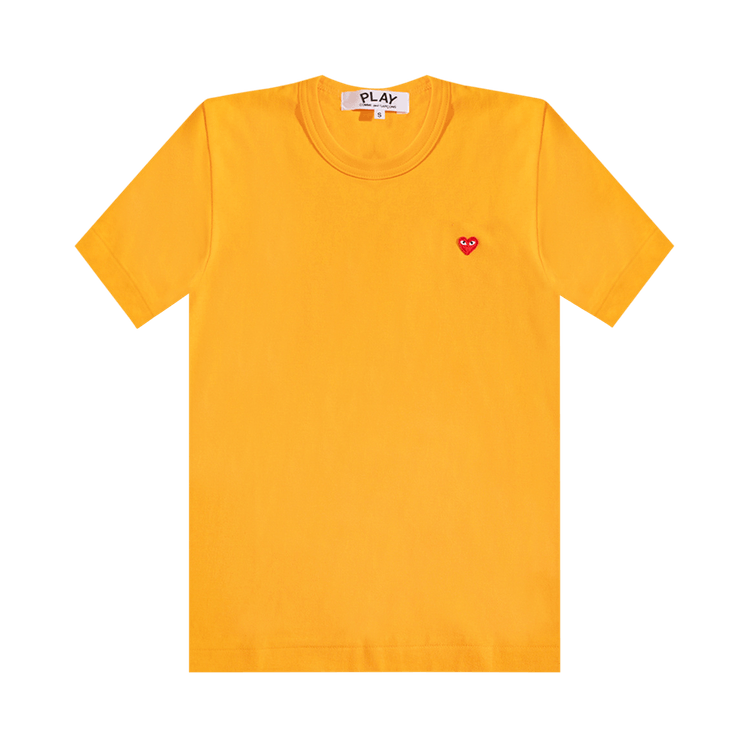 Comme des Garçons PLAY Small Heart T-Shirt 'Yellow'