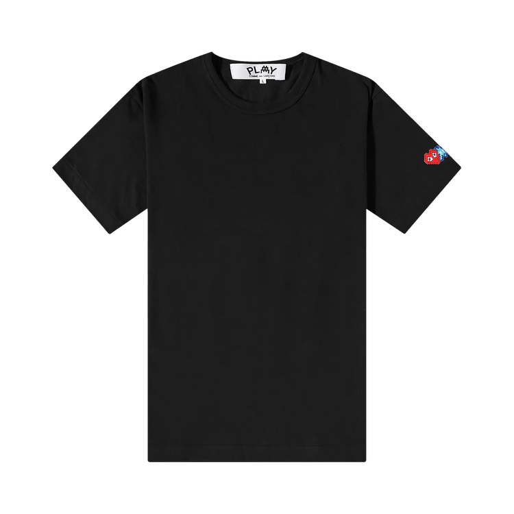 Comme des Garçons PLAY x Invader Logo Patch T-Shirt 'Black'