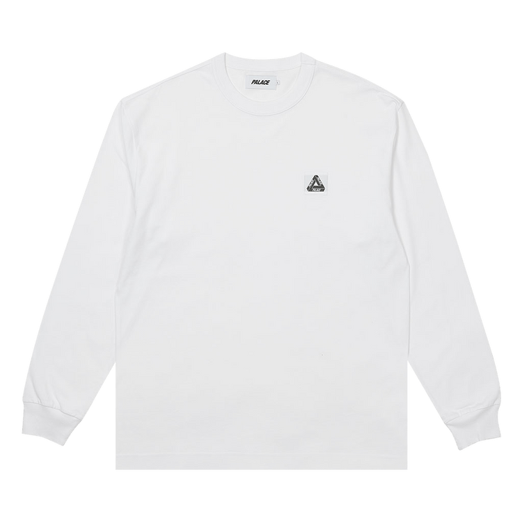 Palace Square Patch Long-Sleeve 'White'