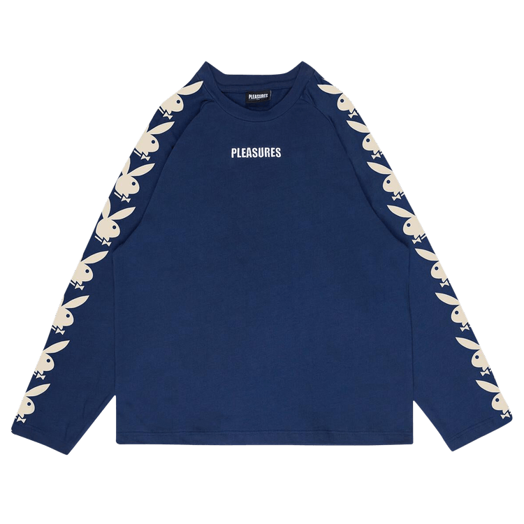 Pleasures PB Raglan Long-Sleeve 'Navy'