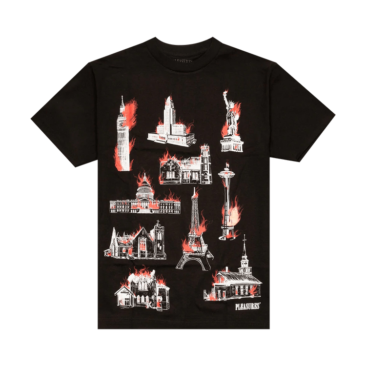 Pleasures Monument T-Shirt 'Black'