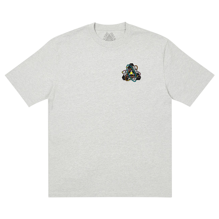 Palace Tri-Atom T-Shirt 'Grey Marl'