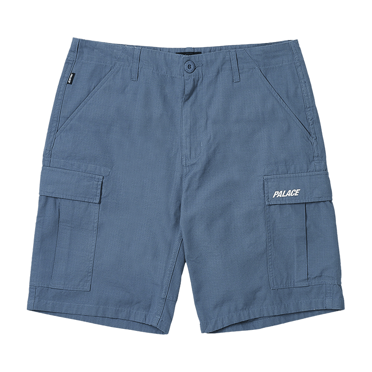Palace Ripstop Cotton Cargo Short 'Blue Stone'