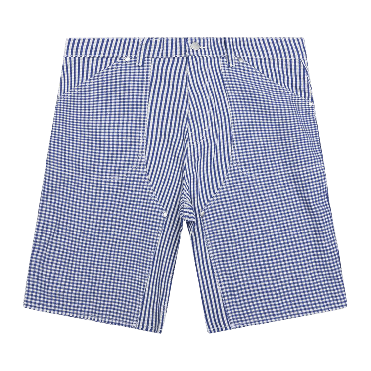 Pleasures Ultra Plaid Shorts 'Blue'